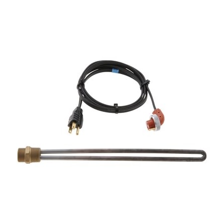 Zerostart Oil Pan Heater - 300W 120V, 3/4in. Npt - 11-1/8in. Long, Water/Oil, Stainless Stl 2201968